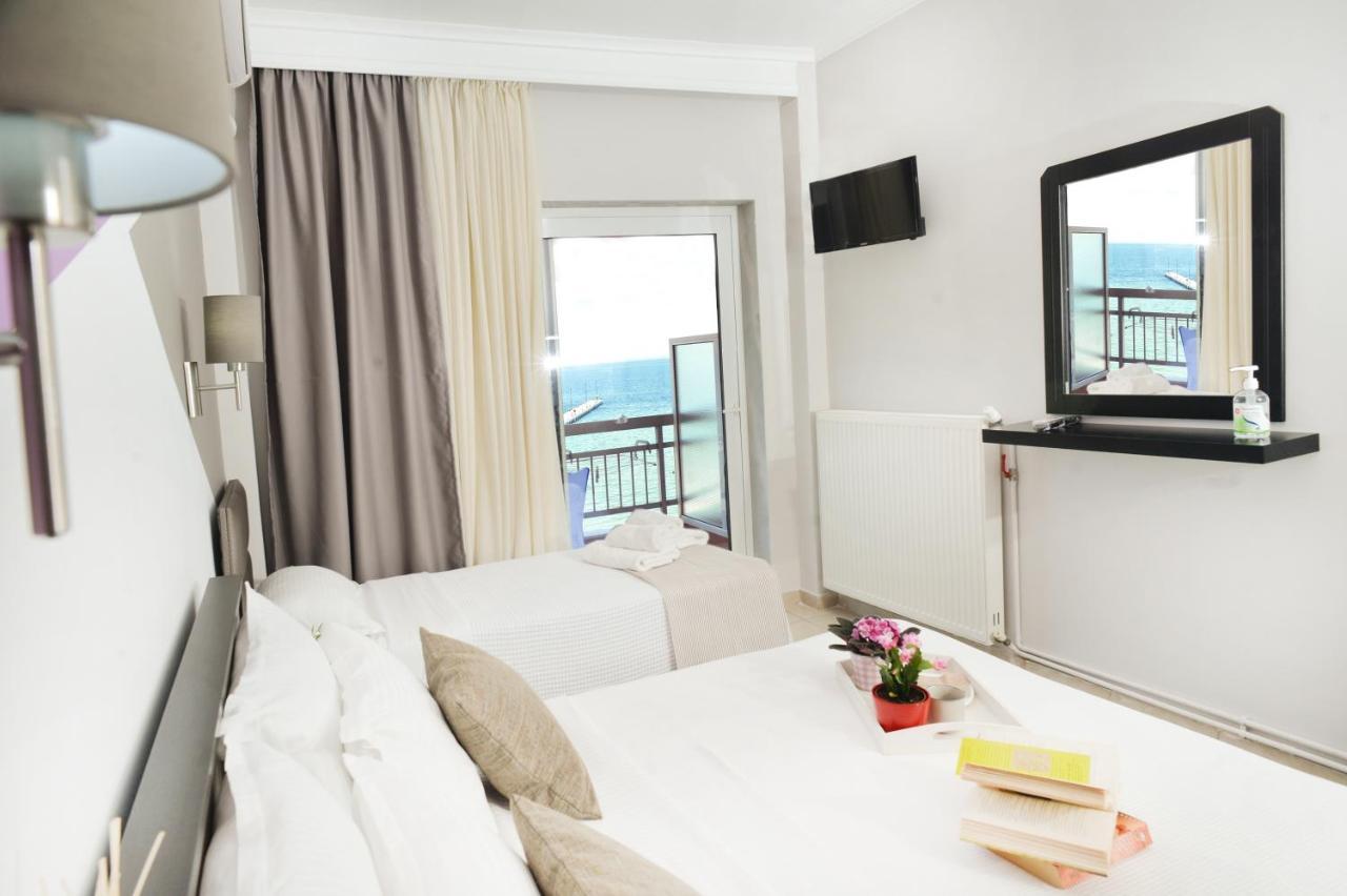 Ferienwohnung Vento Di Mare Peraía Exterior foto