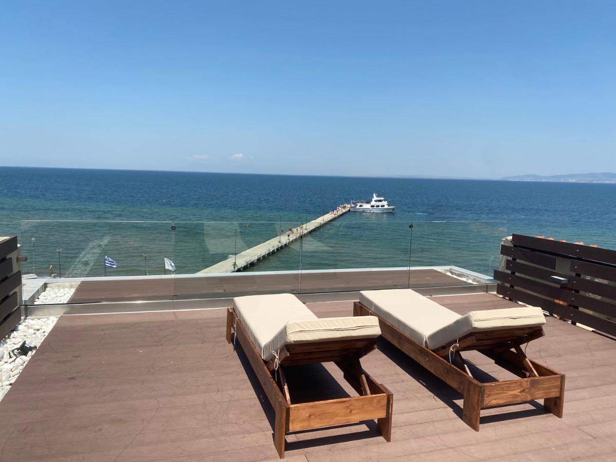 Ferienwohnung Vento Di Mare Peraía Exterior foto