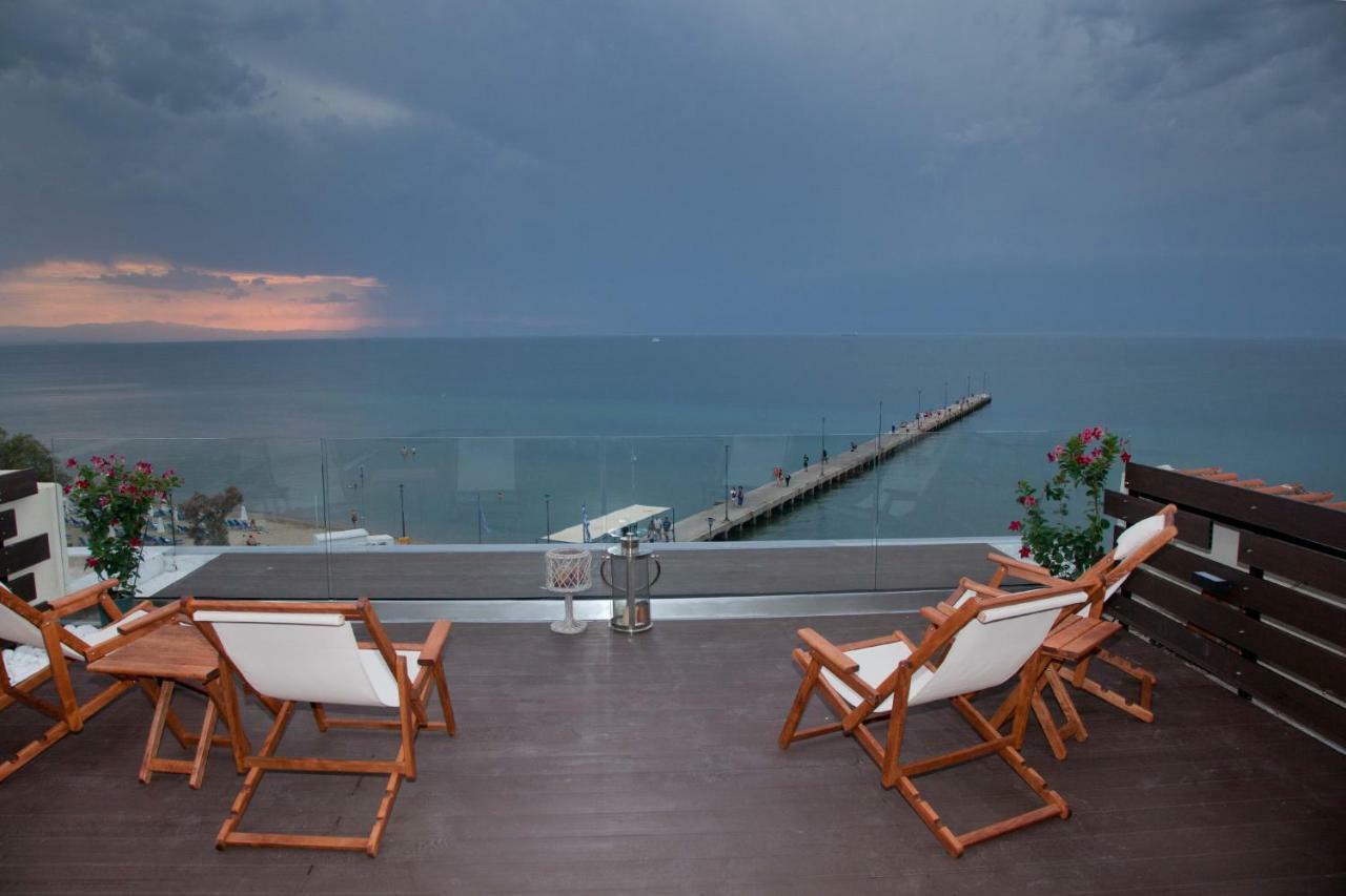 Ferienwohnung Vento Di Mare Peraía Exterior foto
