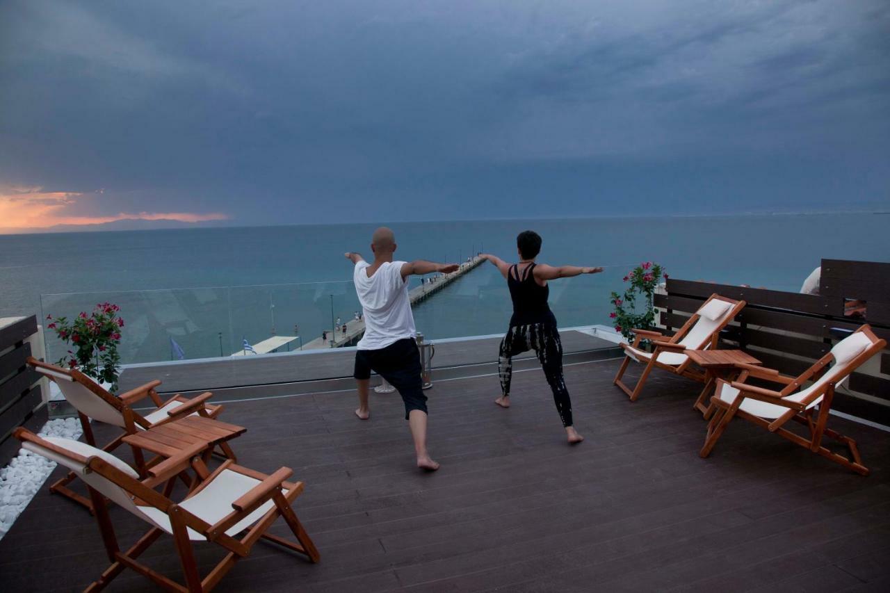Ferienwohnung Vento Di Mare Peraía Exterior foto