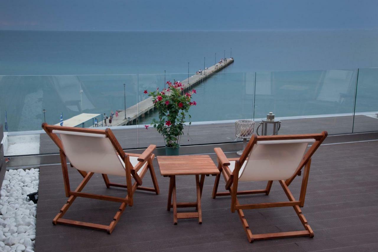 Ferienwohnung Vento Di Mare Peraía Exterior foto