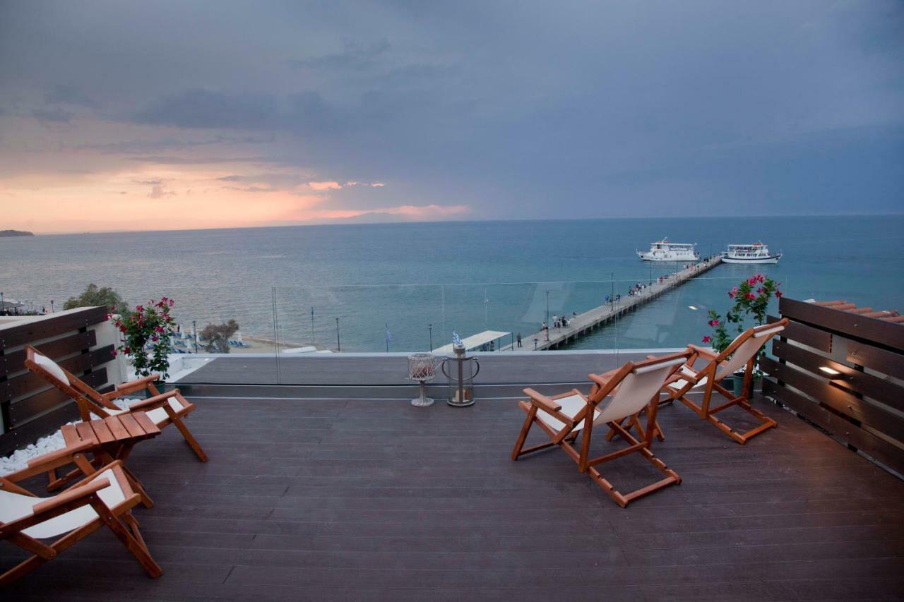 Ferienwohnung Vento Di Mare Peraía Exterior foto